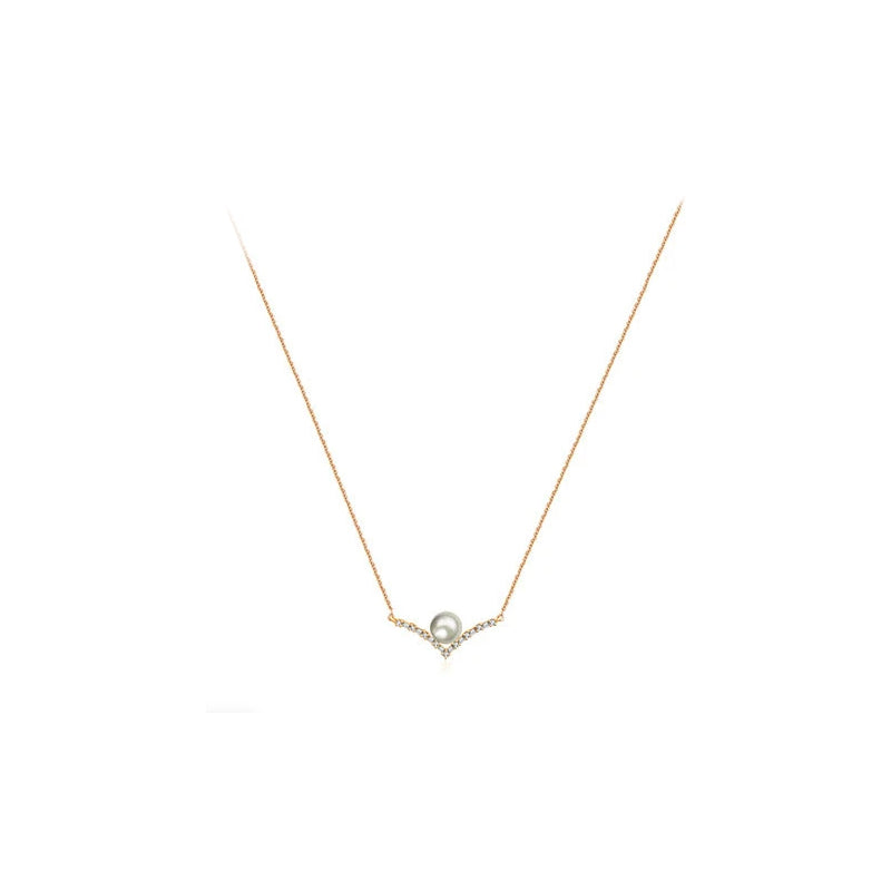 【BUBBLE TEA】Venus Pearl Necklace 18K Gold