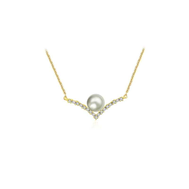 【BUBBLE TEA】Venus Pearl Necklace 18K Gold