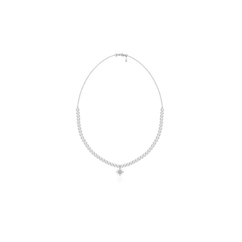 【BUBBLE TEA】Bourbon Pearl Necklace 18K Gold