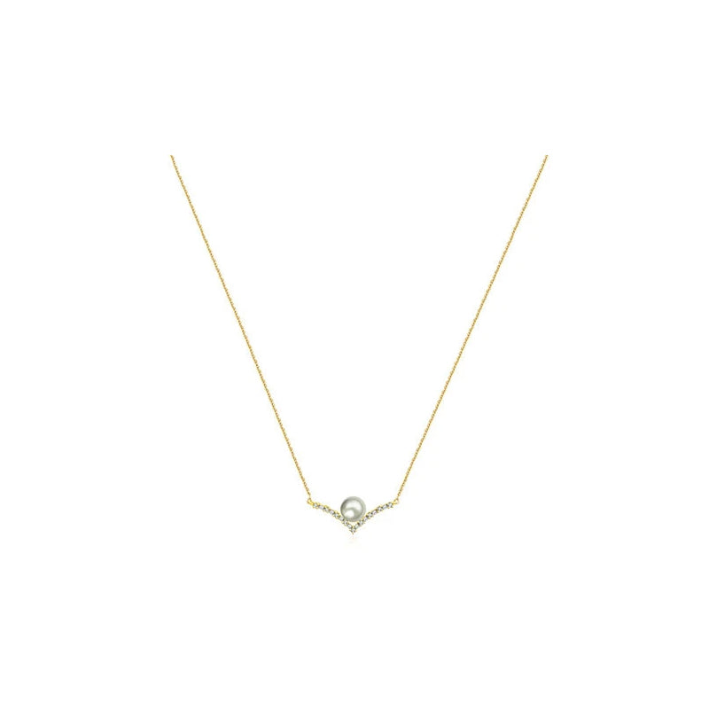 【BUBBLE TEA】Venus Pearl Necklace 18K Gold