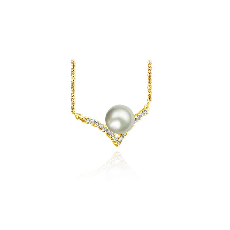 【BUBBLE TEA】Venus Pearl Necklace 18K Gold