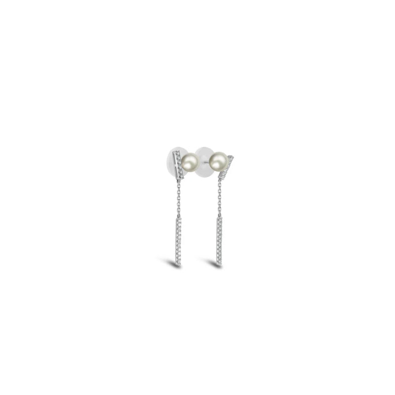 【BUBBLE TEA】GiGi Pearl Earring 18K Gold