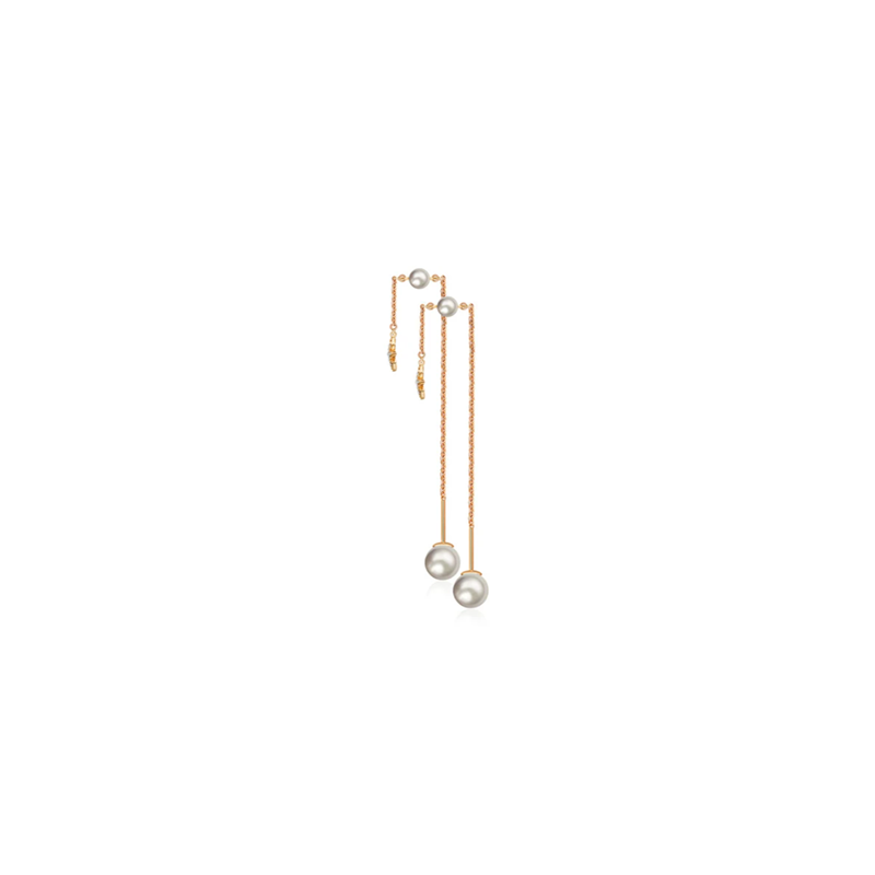 【BUBBLE TEA】Bourbon Balls Earring 18K Gold