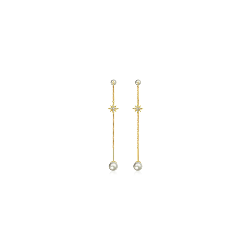 【BUBBLE TEA】Bourbon Balls Earring 18K Gold