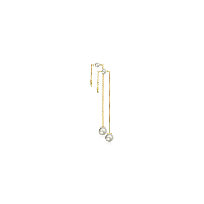 【BUBBLE TEA】Bourbon Balls Earring 18K Gold