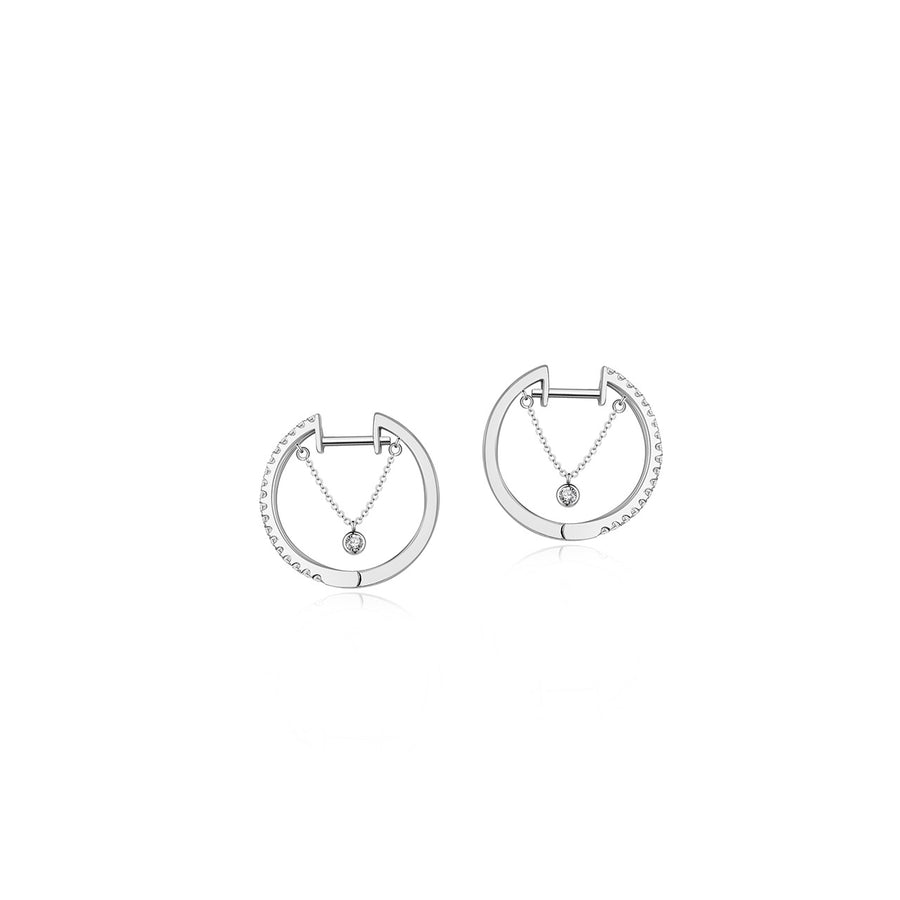 【BEEN THERE】Paris Diamond Earring 18K Gold