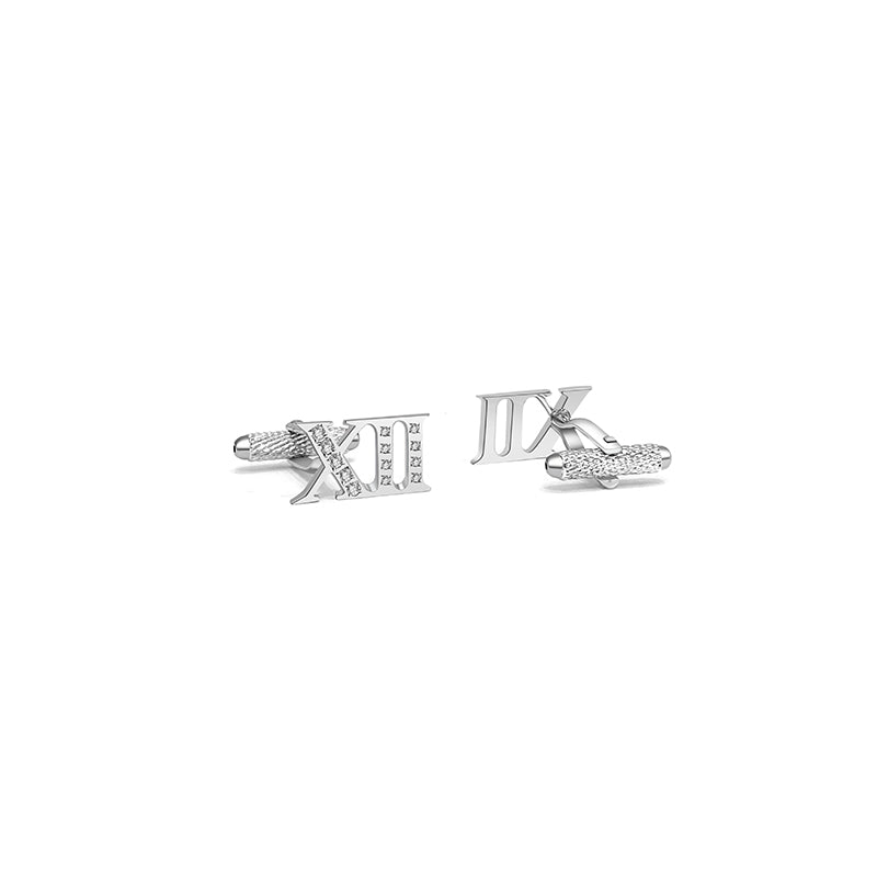 【XII】Roma Diamond Cufflinks XII