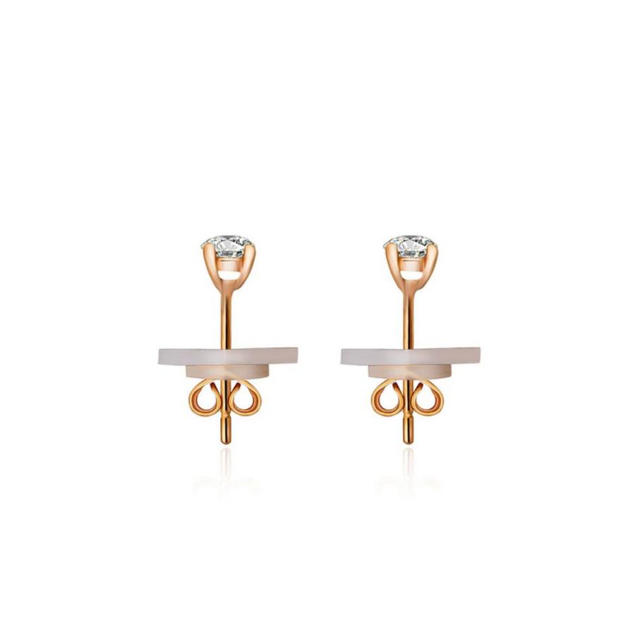 【MUST HAVE】0.4ct Classic Diamond Earstuds 18K Gold