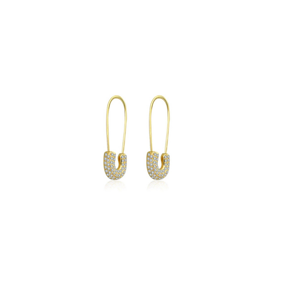 【BEEN THERE】Diamond Pin Earring 18K Gold