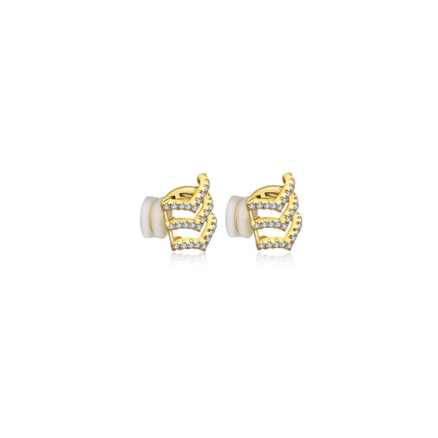 【EARCUFF】Rebirth of Venus Diamond Ear Cuff 18K Gold