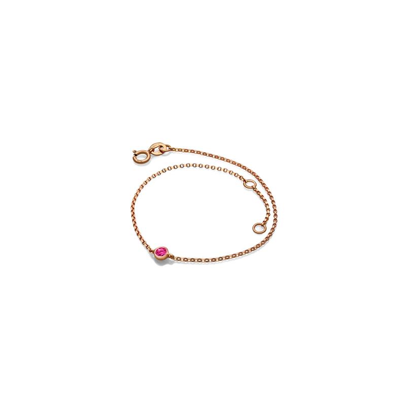 ·【TO ME, FROM ME】Tourmaline Bracelet 18K Gold Oct. Birthstone