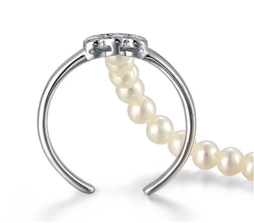 【BUBBLE TEA】Miss YH Diamond Pearl Ring 18K Gold